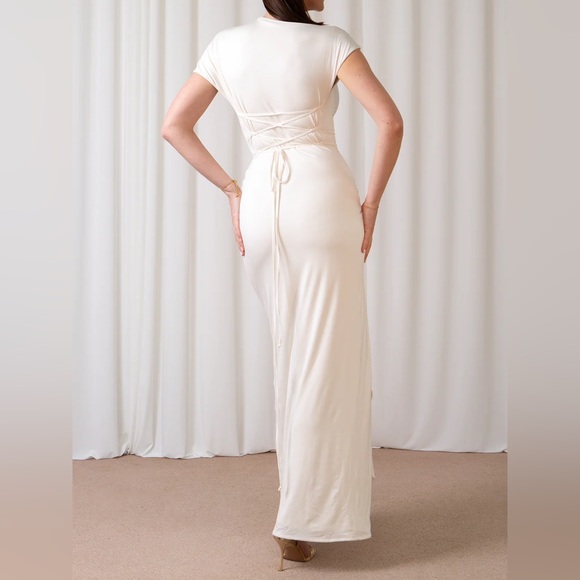 AYM Venus Dress in Natural XS - Picture 3 of 5